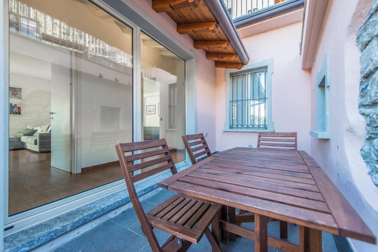 Miralago Apartments Villa Rosa Lake View เบลลาโจ ภายนอก รูปภาพ